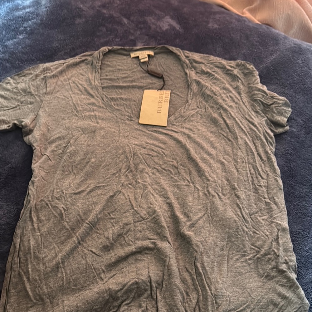 Burberry Heather Gray Tee